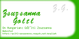 zsuzsanna goltl business card